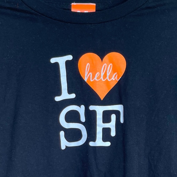 I Hella Heart SF Tee - Picture 3 of 3